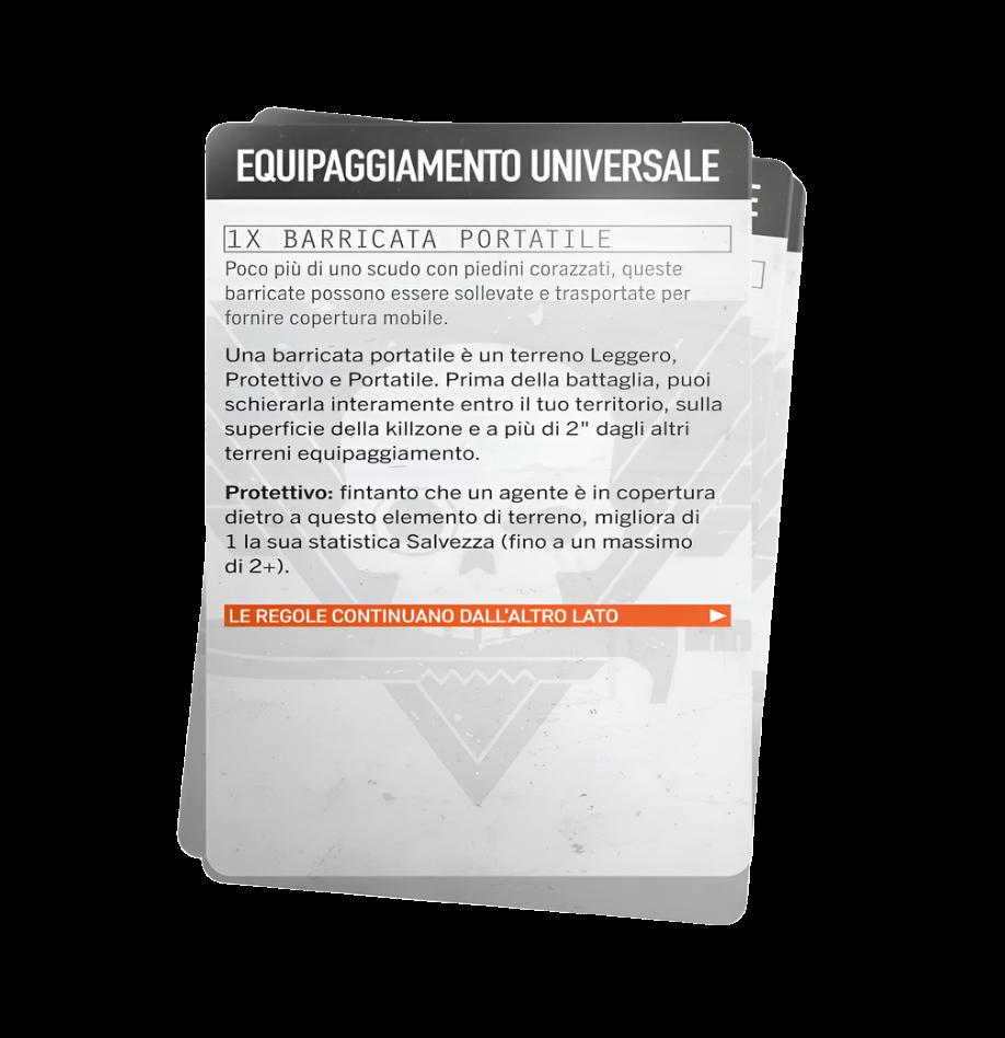 KT CARTE DATI: SQUADRA ESPLORATORI (ITA)