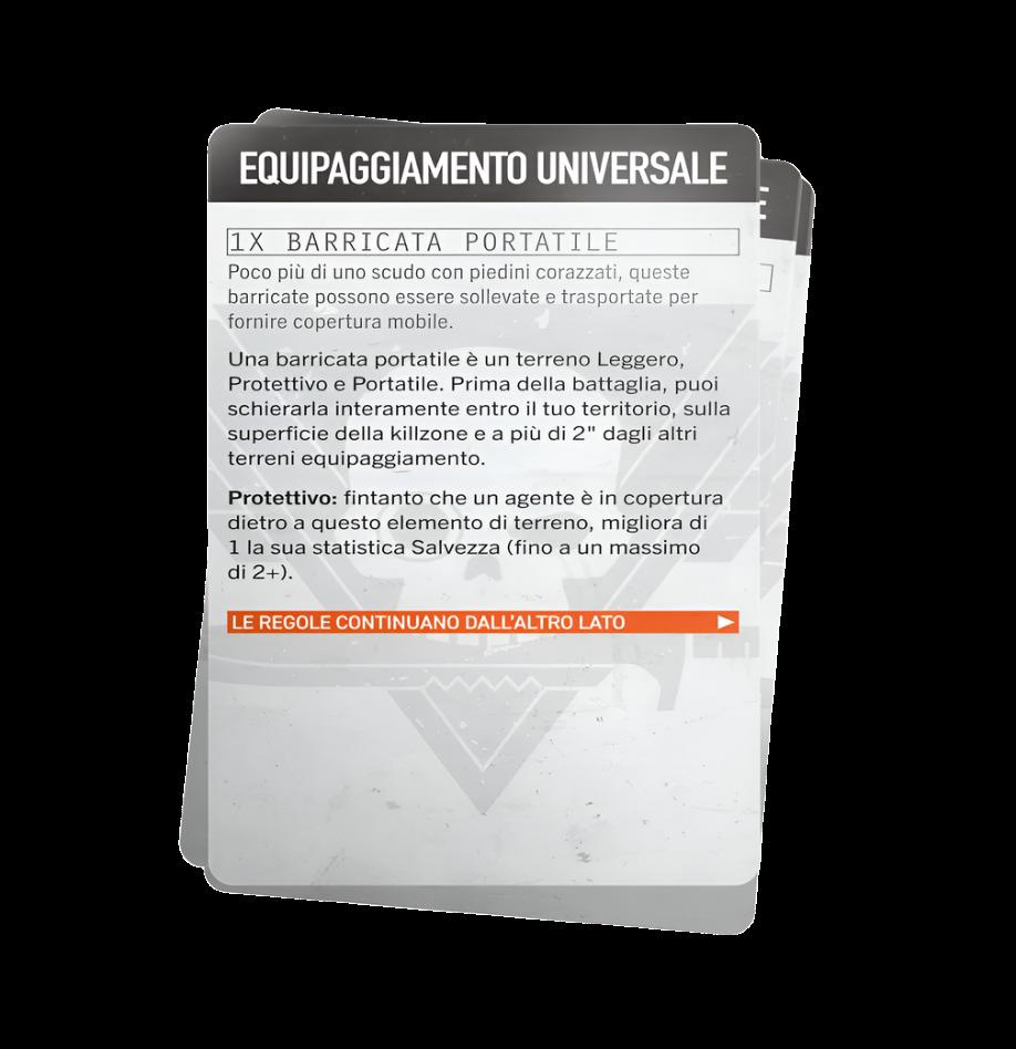 KT CARTE DATI: INSANGUINATI (ITALIANO)