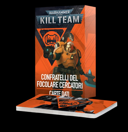 Kill Team: Confratelli del Focolare Cercatori - Carte dati