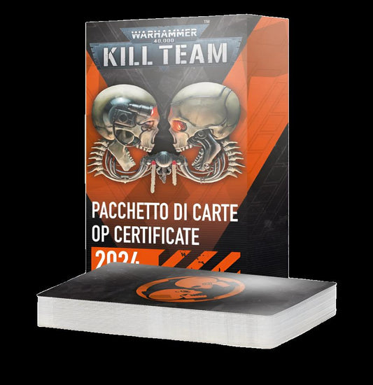 K/T: PACCHETTO DI CARTE OP CERTIFICATE