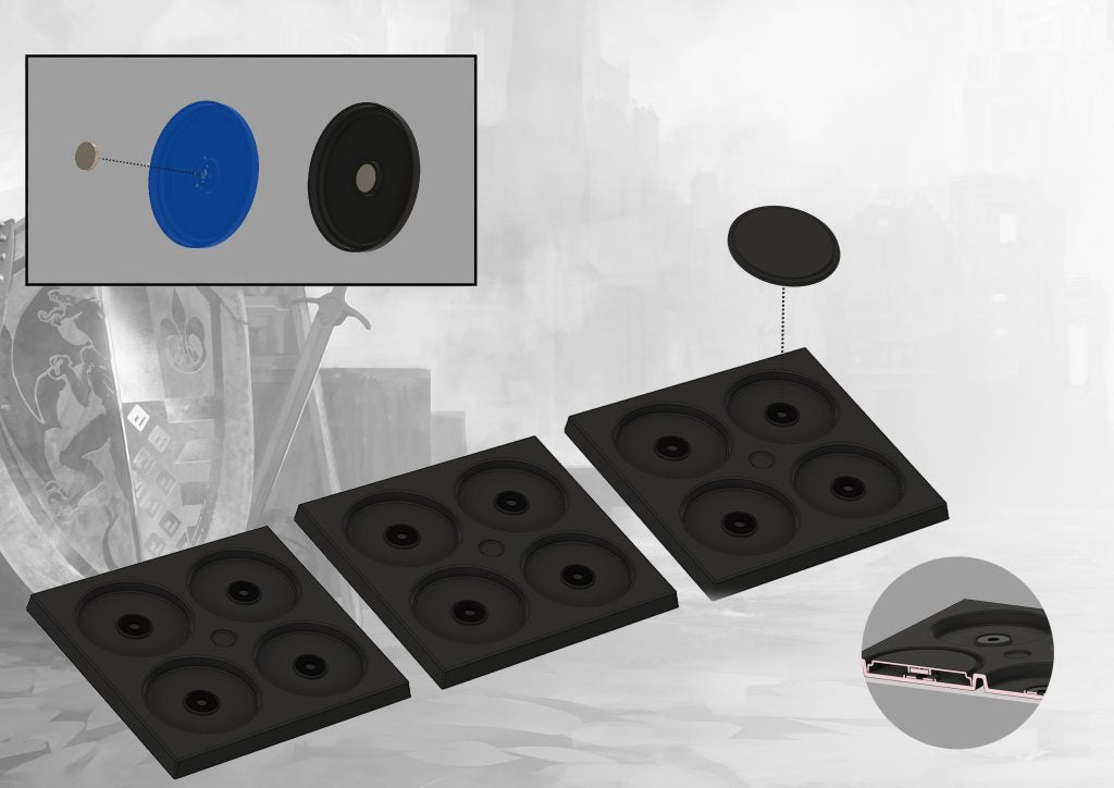 MAGNETIC Bases and Carriers