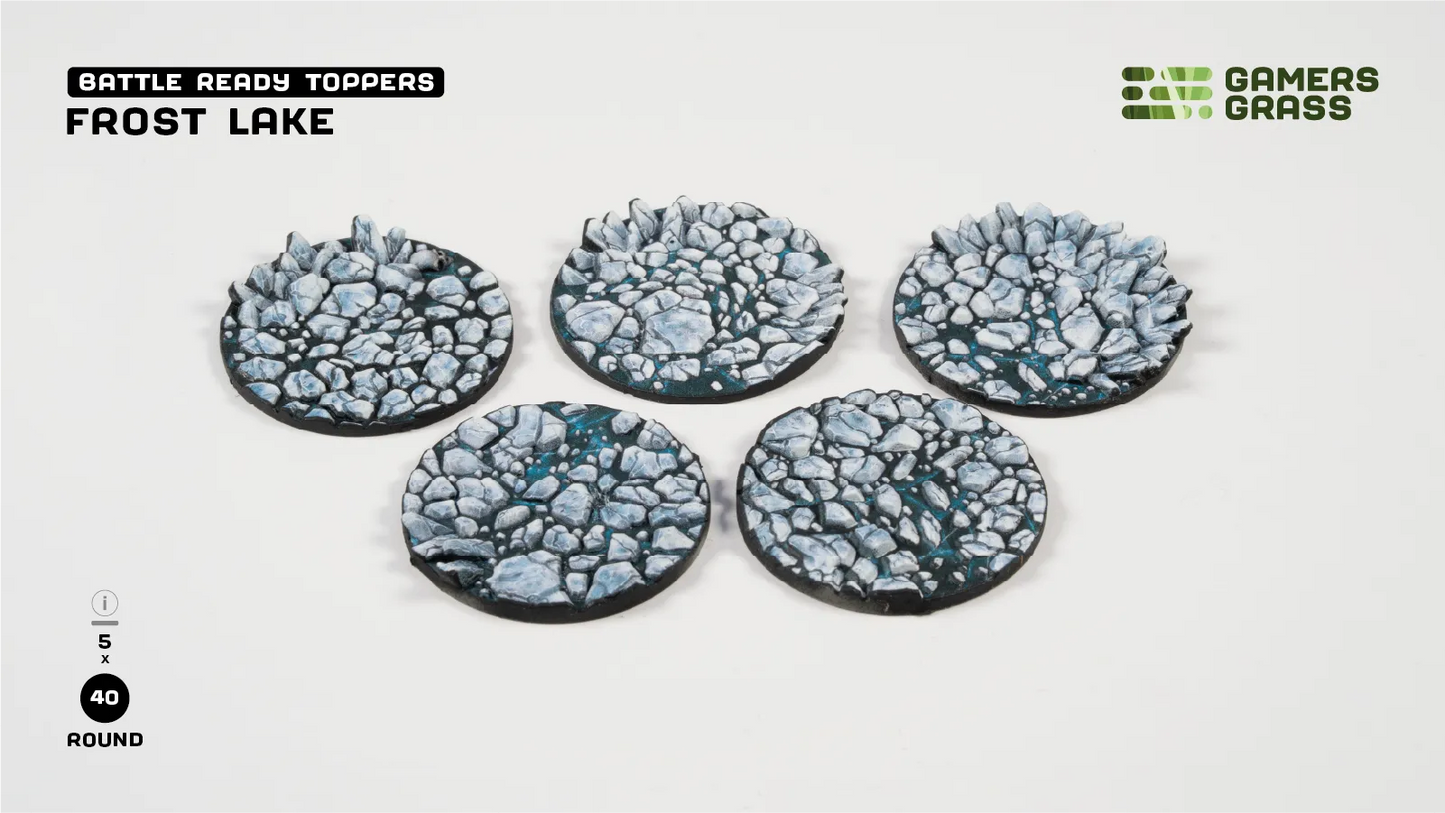 Frost Lake – Round 40mm (x5)