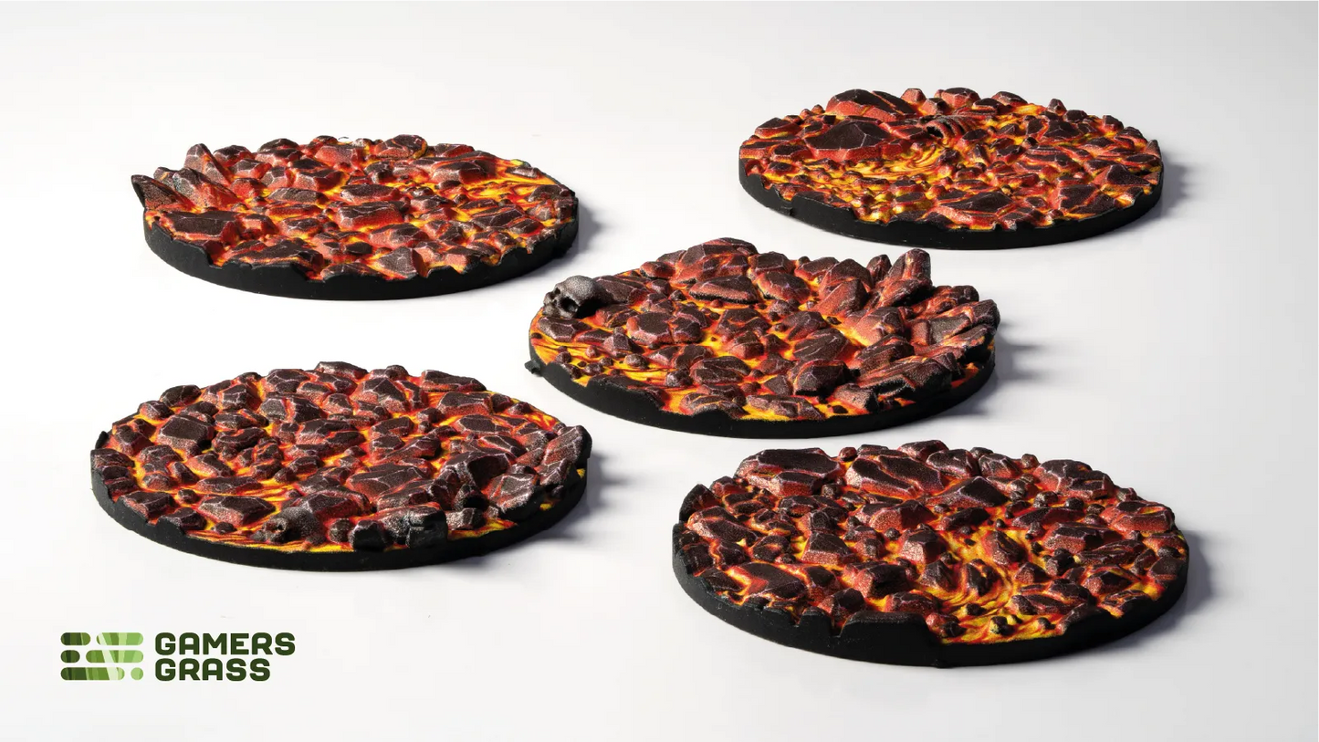 Molten Lava – Round 40mm (x5)