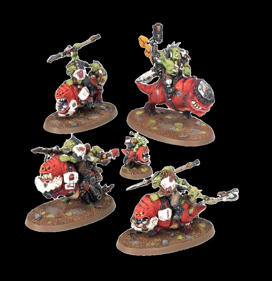 ORKS: Squighog Boyz