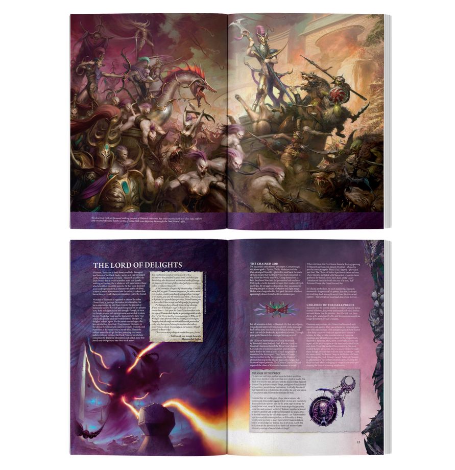 (Pre Order) Chaos Battletome: Hedonites of Slaanesh (ENG)