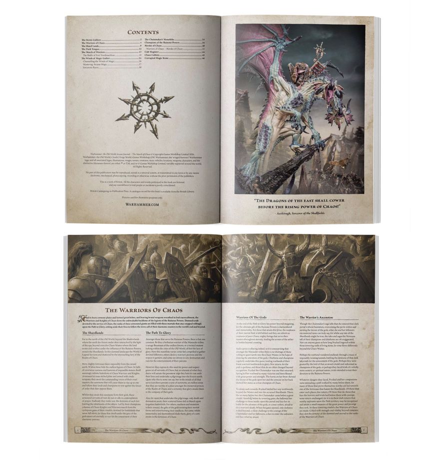 ( Pre Order ) Arcane Journal: The March of Chaos