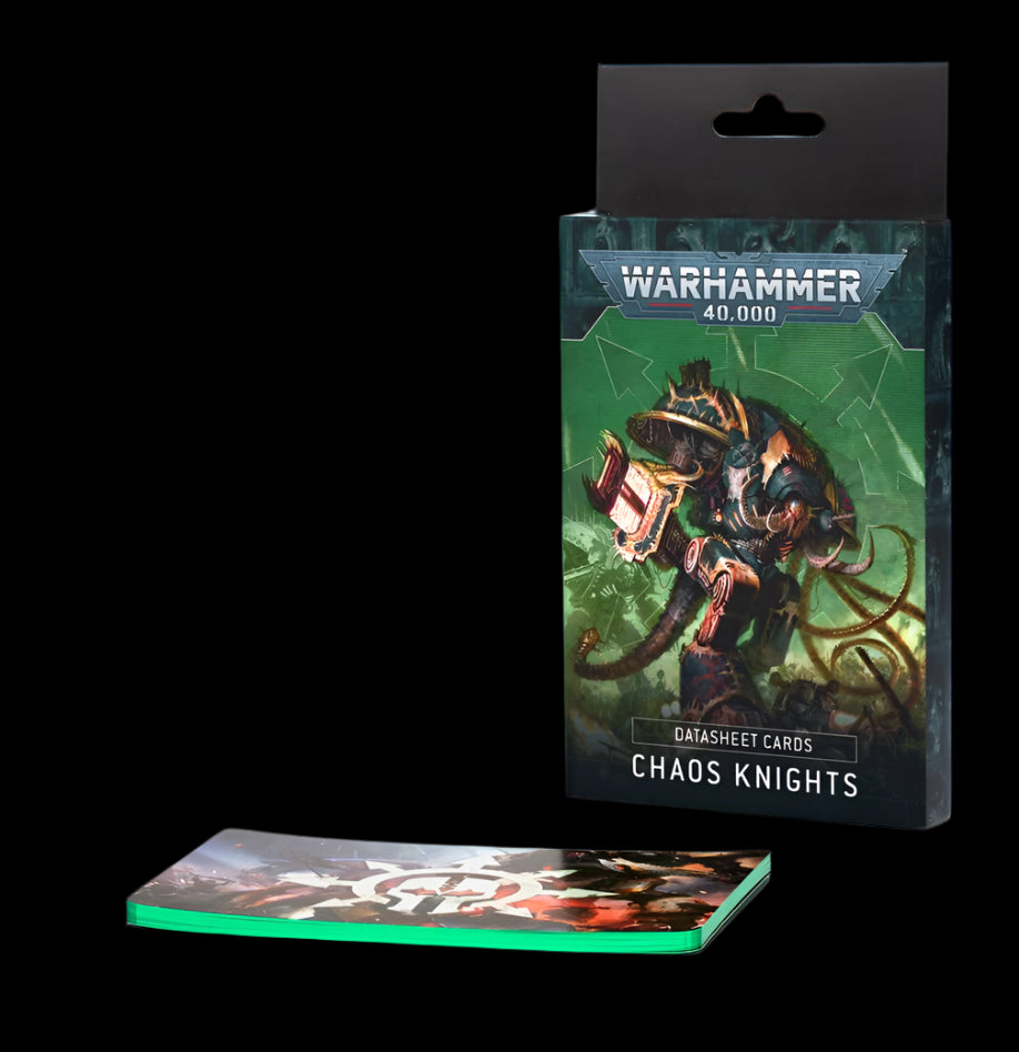 Datasheet Cards: Chaos Knights (ITA)