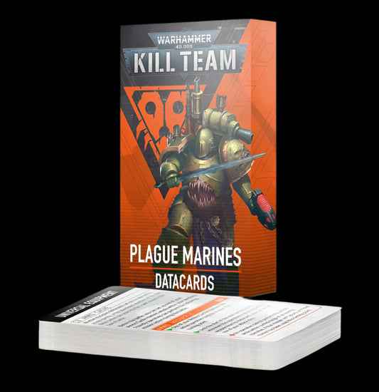 Kill Team: Plague Marines – Datacards (Inglese)
