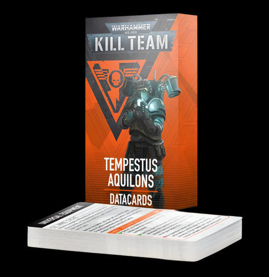 Kill Team: Tempestus Aquilons – Datacards (Inglese)