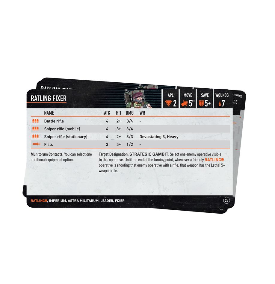 (Pre order) Kill Team: Ratlings – Datacards (Ita)