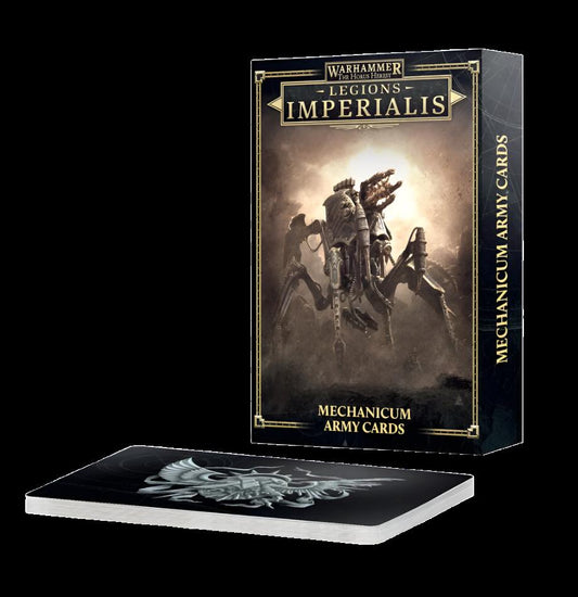 Legions Imperialis: Mechanicum Army Cards (Inglese)