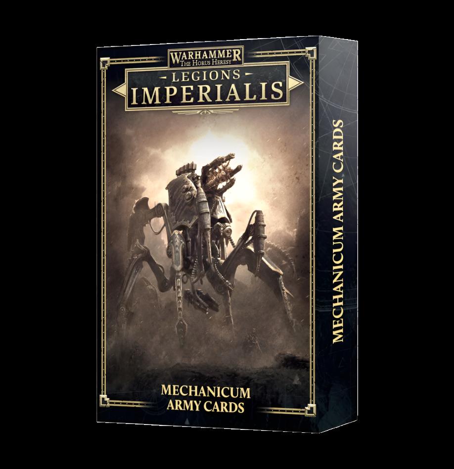 Legions Imperialis: Mechanicum Army Cards (Inglese)