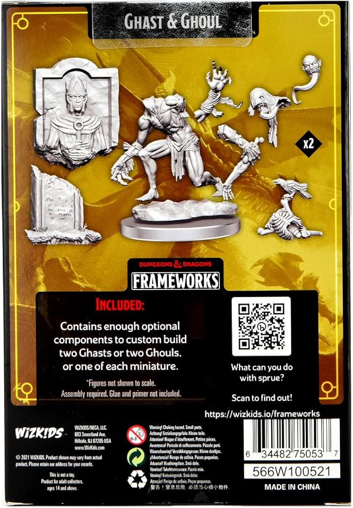 D&D FRAMEWORKS-GHAST & GHOUL