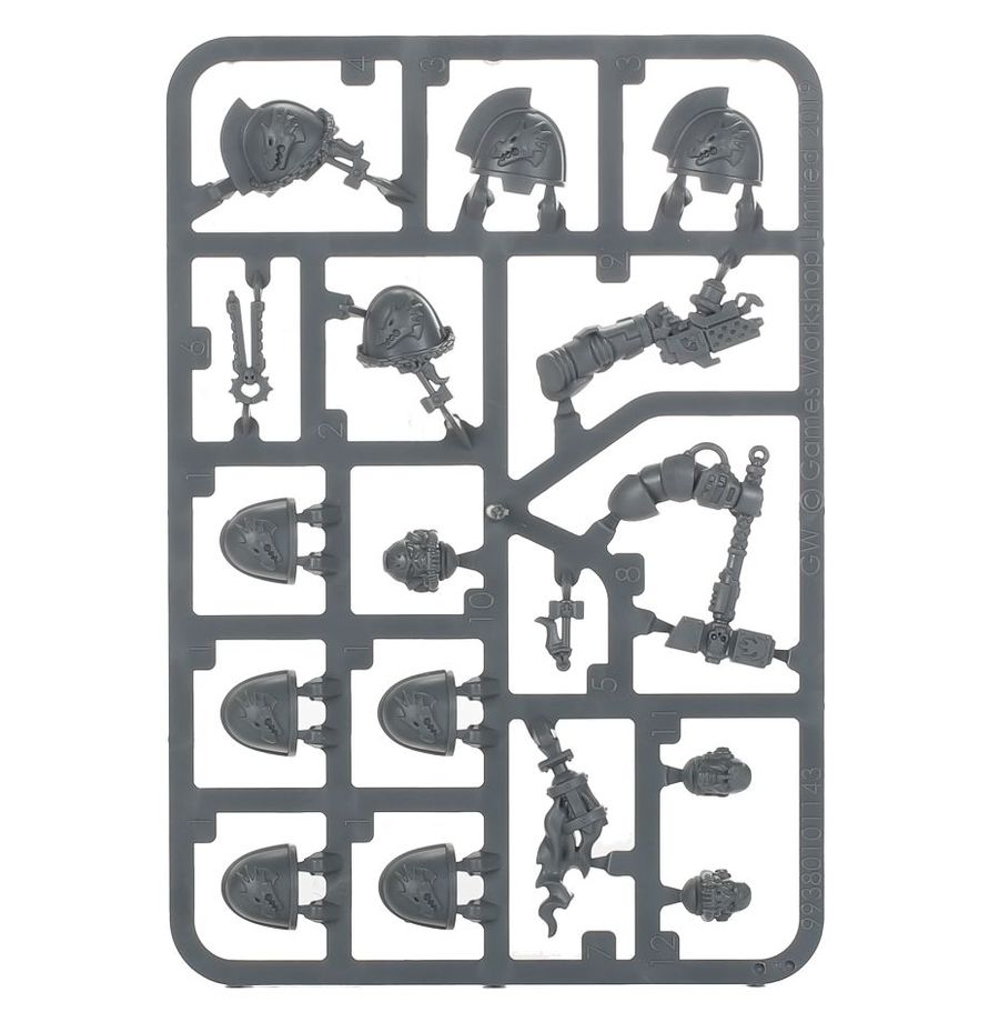 Dotazioni e trasferibili dei Salamanders Primaris