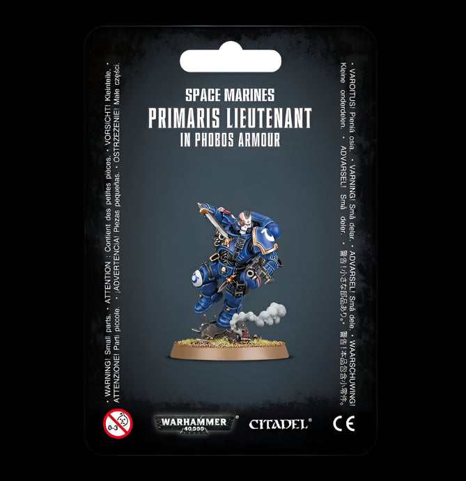 Primaris Lieutenant in Reiver Armour