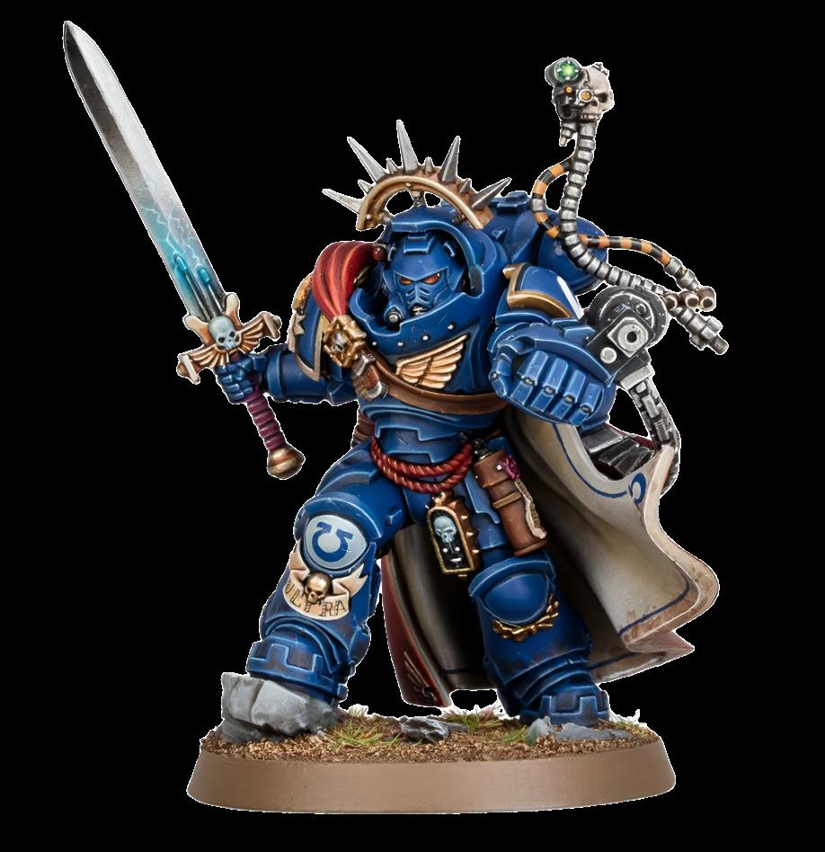 SPACE MARINES CAPITANO IN ARMATURA GRAVIS