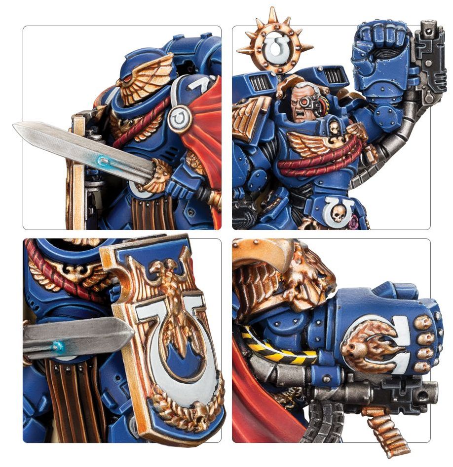 Marneus Calgar con Guardia d'Onore Victrix