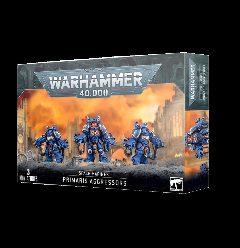 SPACE MARINES PRIMARIS AGGRESSORS