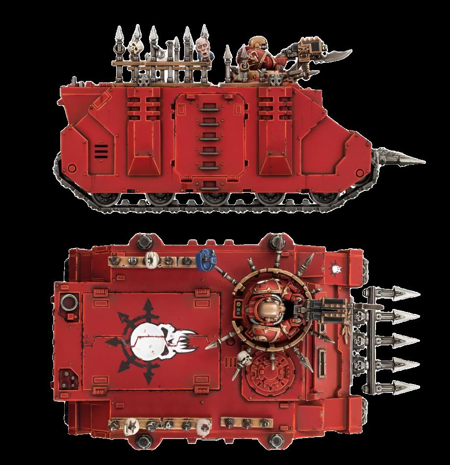 CHAOS SPACE MARINES: Chaos RHINO