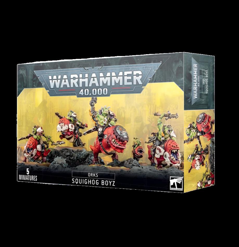 ORKS: Squighog Boyz