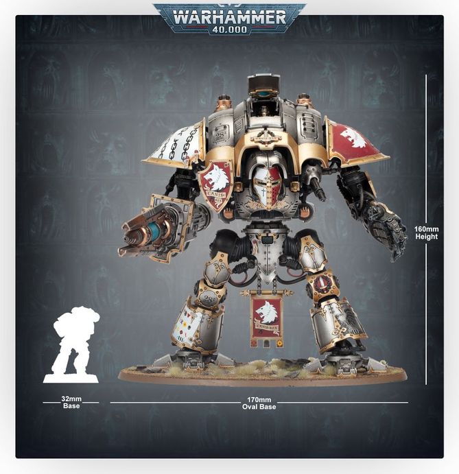 Warhammer 40000 - Imperial Knight - Knight Questoris