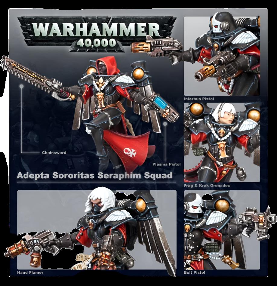 ADEPTA SORORITAS: Seraphim Squad