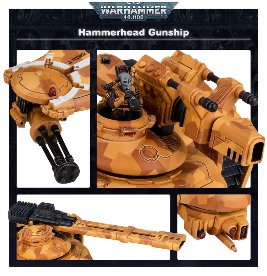 T'AU EMPIRE: HAMMERHEAD Gunship