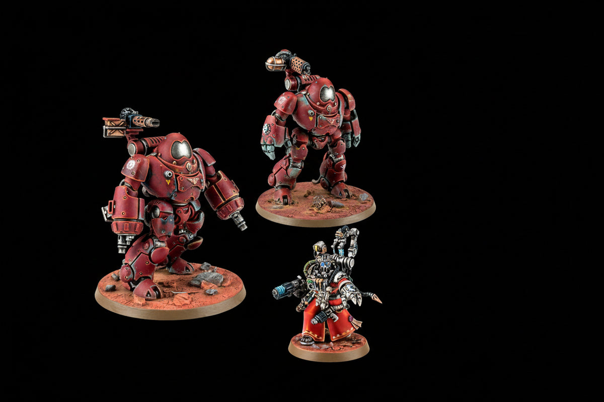 Adeptus Mechanicus Kastelan Robots