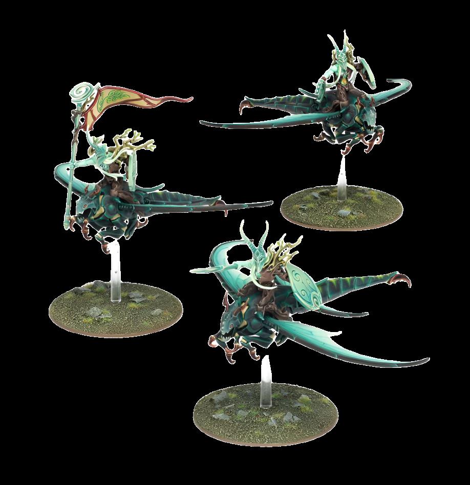 SYLVANETH: Spiterider Lancers