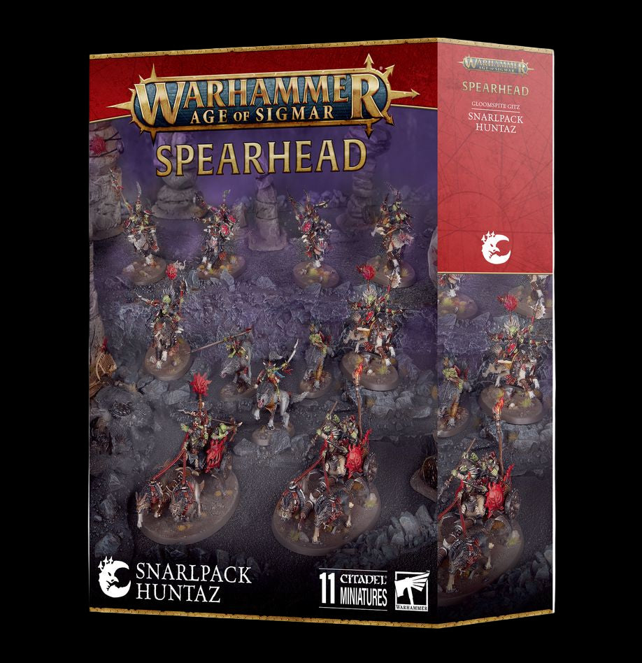 Spearhead: Gloomspite Gitz – Snarlpack Huntaz