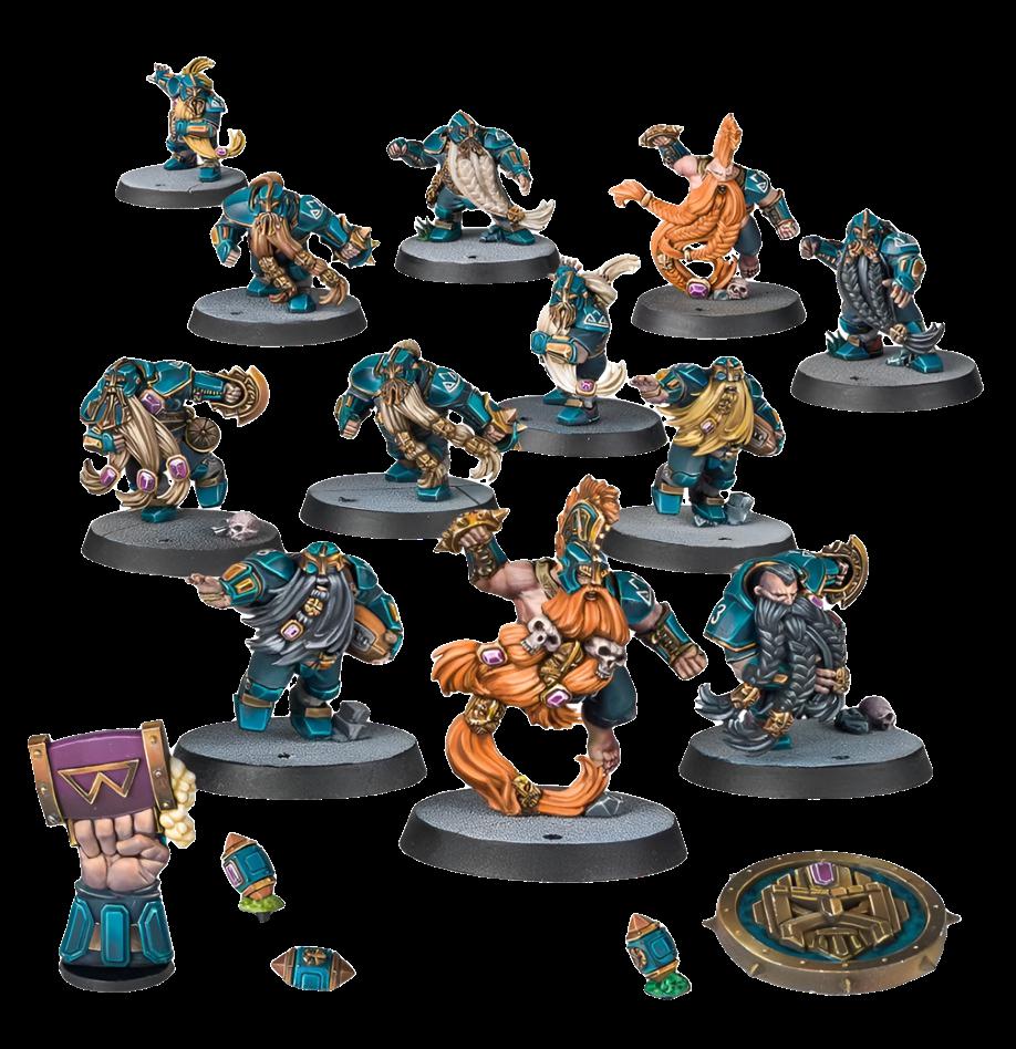 BLOOD BOWL: DWARF TEAM