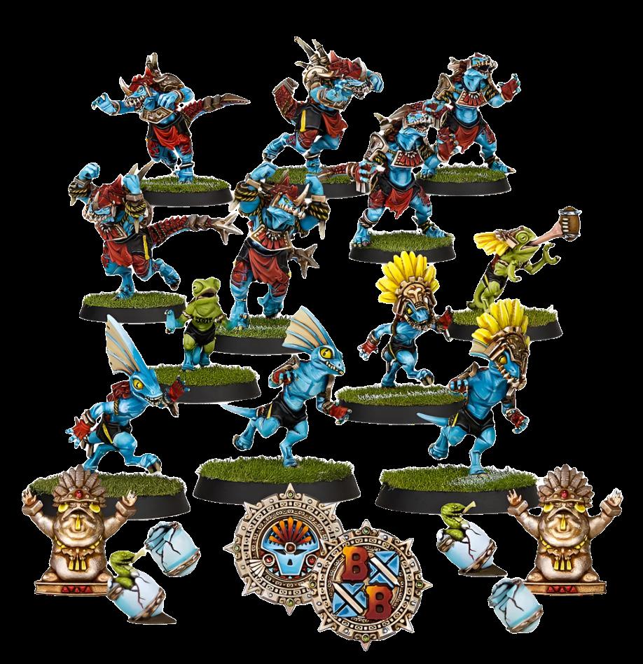 BLOOD BOWL: LIZARDMEN TEAM