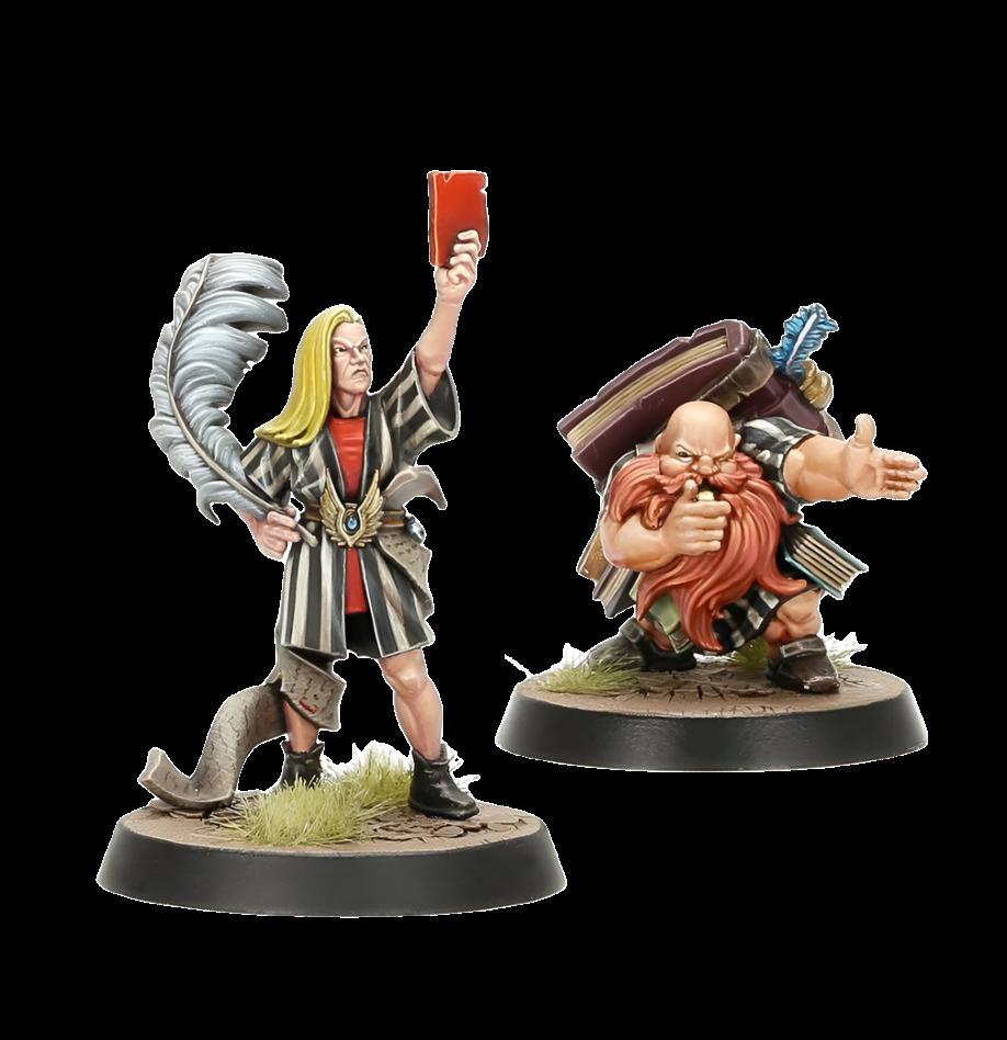 BLOOD BOWL ELF AND DWARF BIASED REFEREES