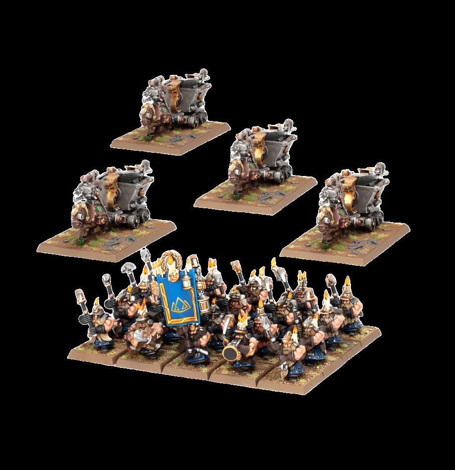 DWARFEN MOUNTAIN HOLDS: DWARF MINERS