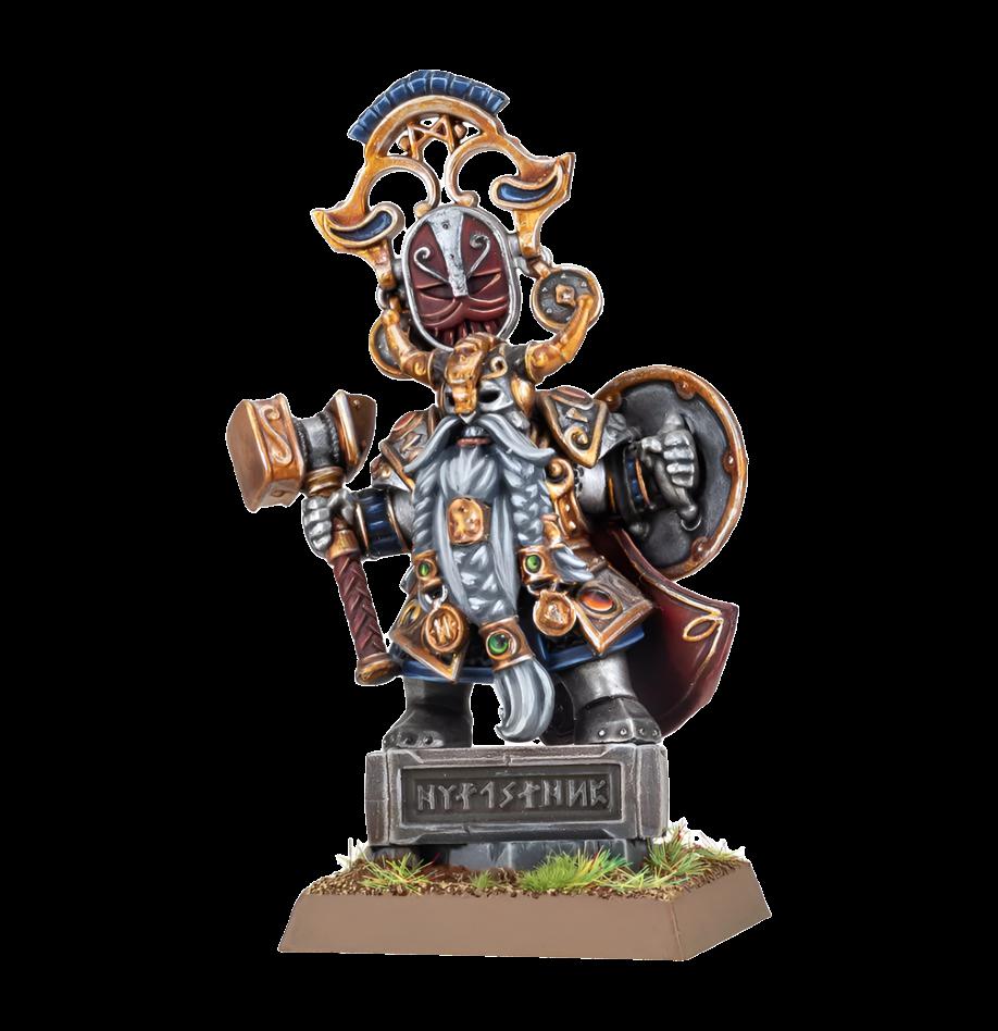 DWARFEN HOLDS: DWARF KING WITH OATHSTONE