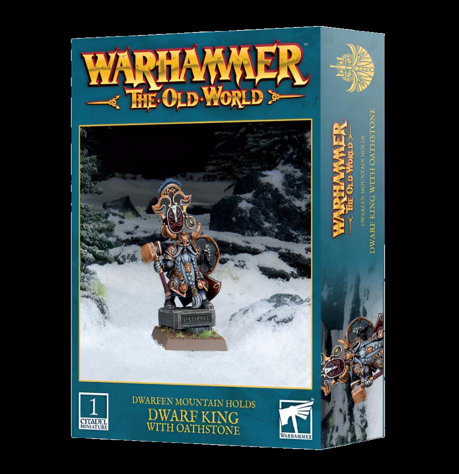 DWARFEN HOLDS: DWARF KING WITH OATHSTONE