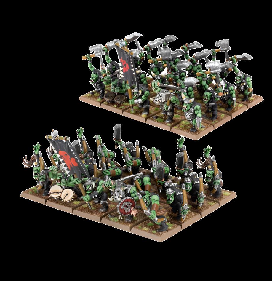 ORC BOYZ & ORC ARRER BOYZ MOBS