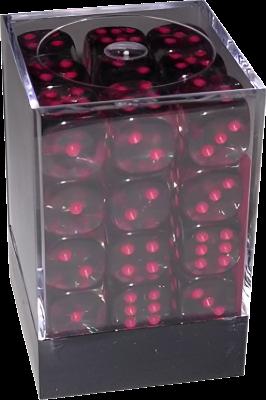 Set 36 Dadi 12 mm - Trasparenti Fumo/Numeri Ross