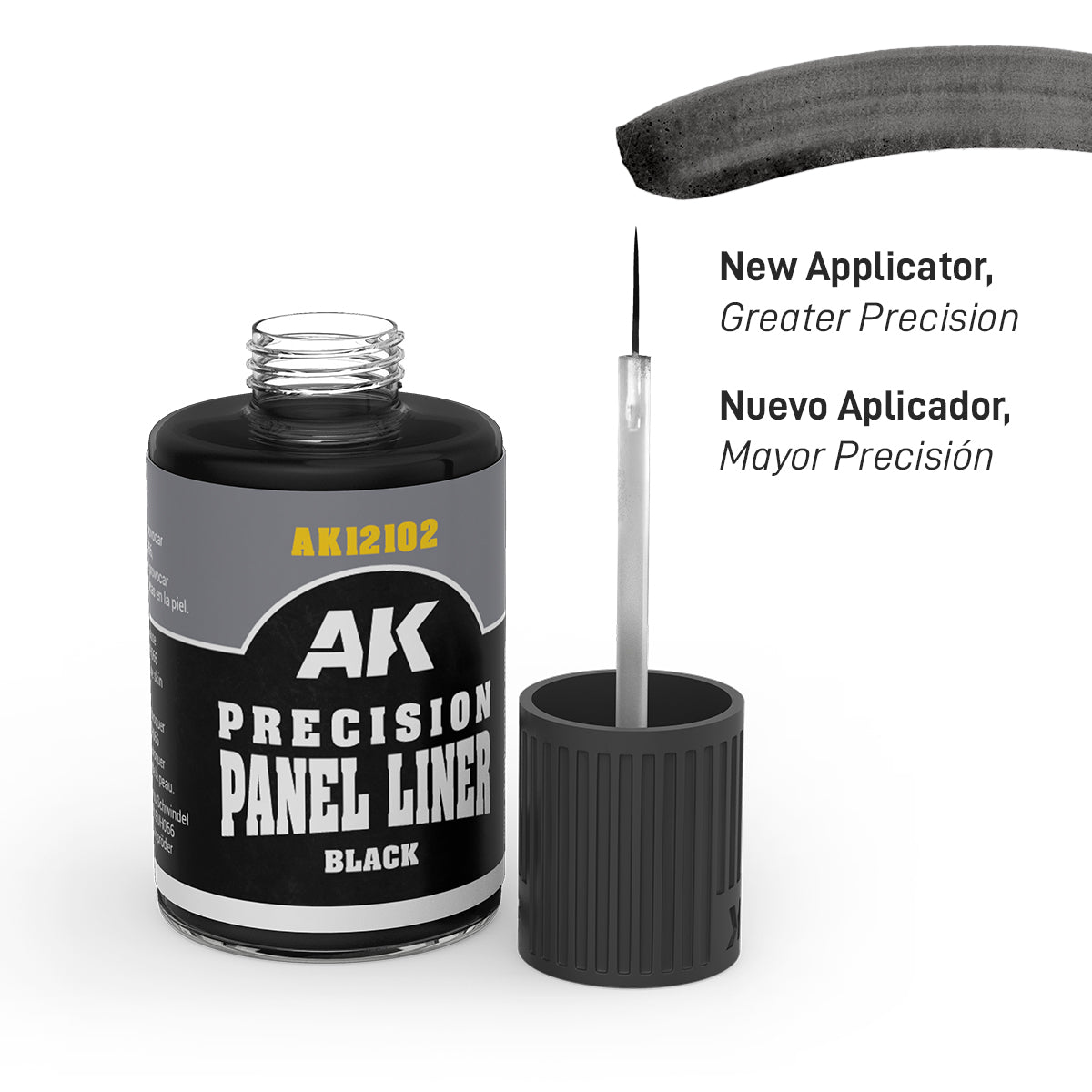 BLACK PRECISION PANEL LINER