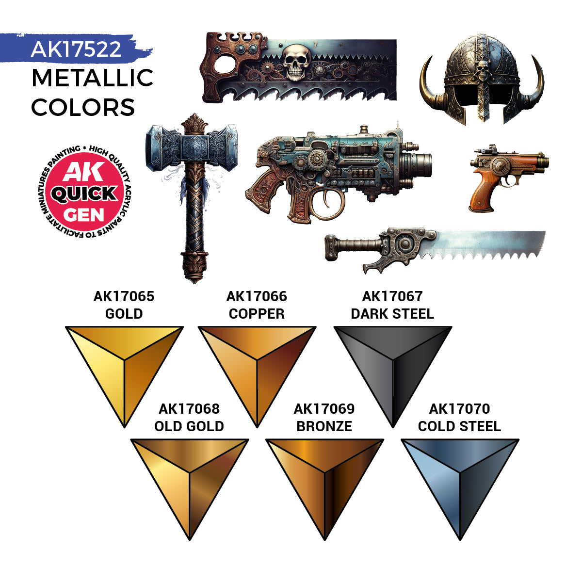 METALLICS – QUICK GEN SET