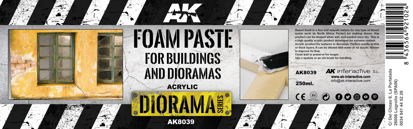 FOAM TEXTURIZER & SEALER – FOR BUILDINGS AND DIORAMAS 250ml