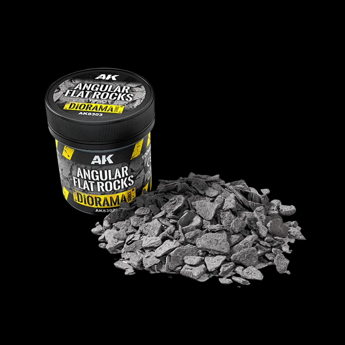 ANGULAR FLAT ROCKS