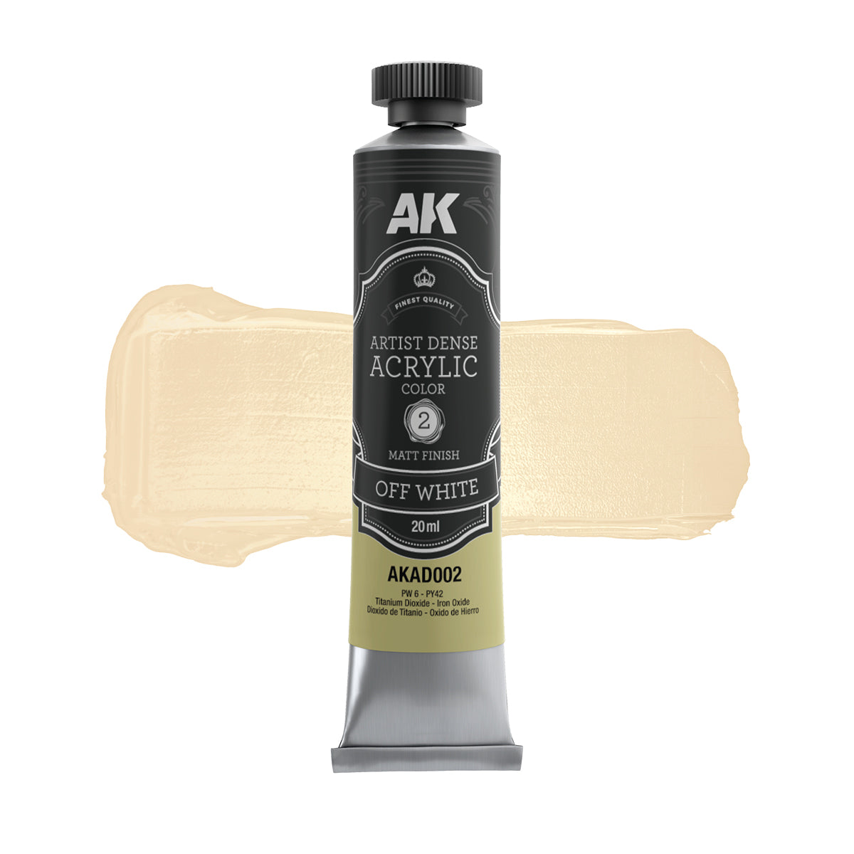 BLACK & WHITE SET – ARTISTIC DENSE ACRYLIC COLOR