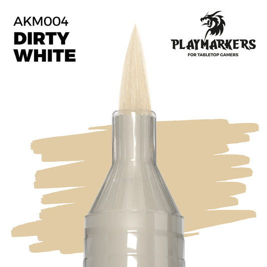 DIRTY WHITE – PLAYMARKER