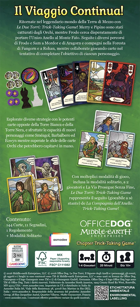 Le Due Torri: Trick-Taking Game