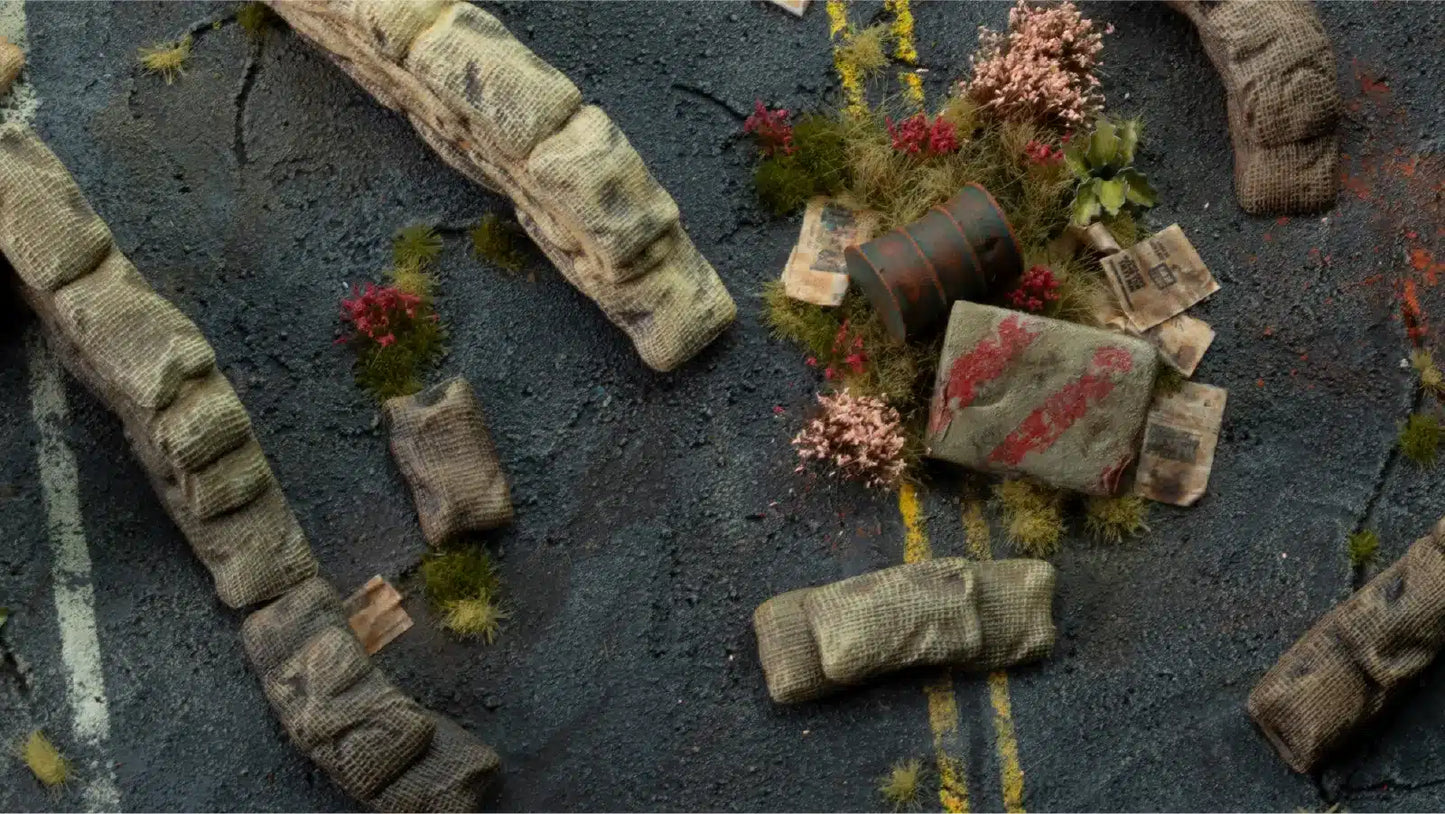 Sandbag Barricades Basing Bits
