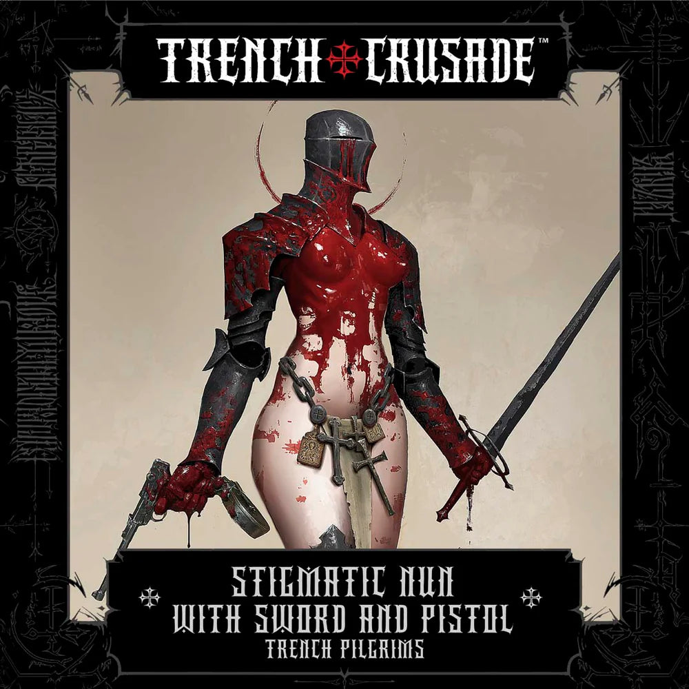 Trench Pilgrims Stigmatic Nun with Sword and Pistol