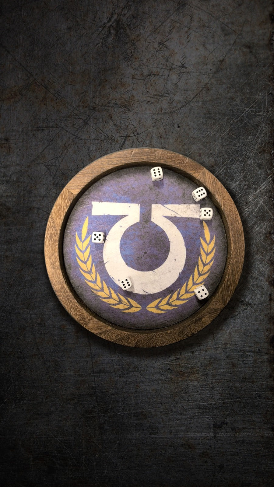 Tira Dadi con tappetino Ultramarine