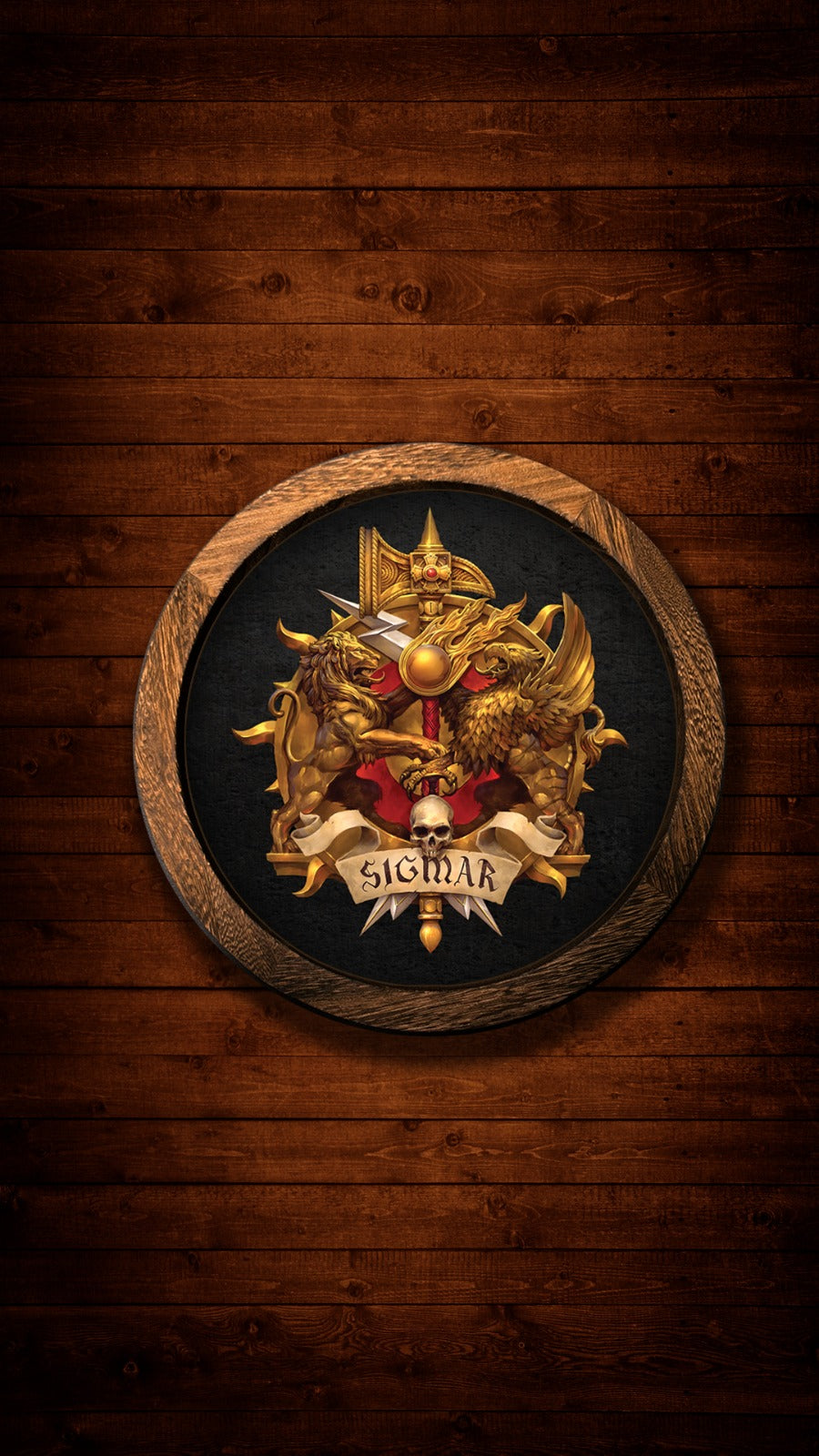 Tira Dadi con tappetino Impero Sigmar