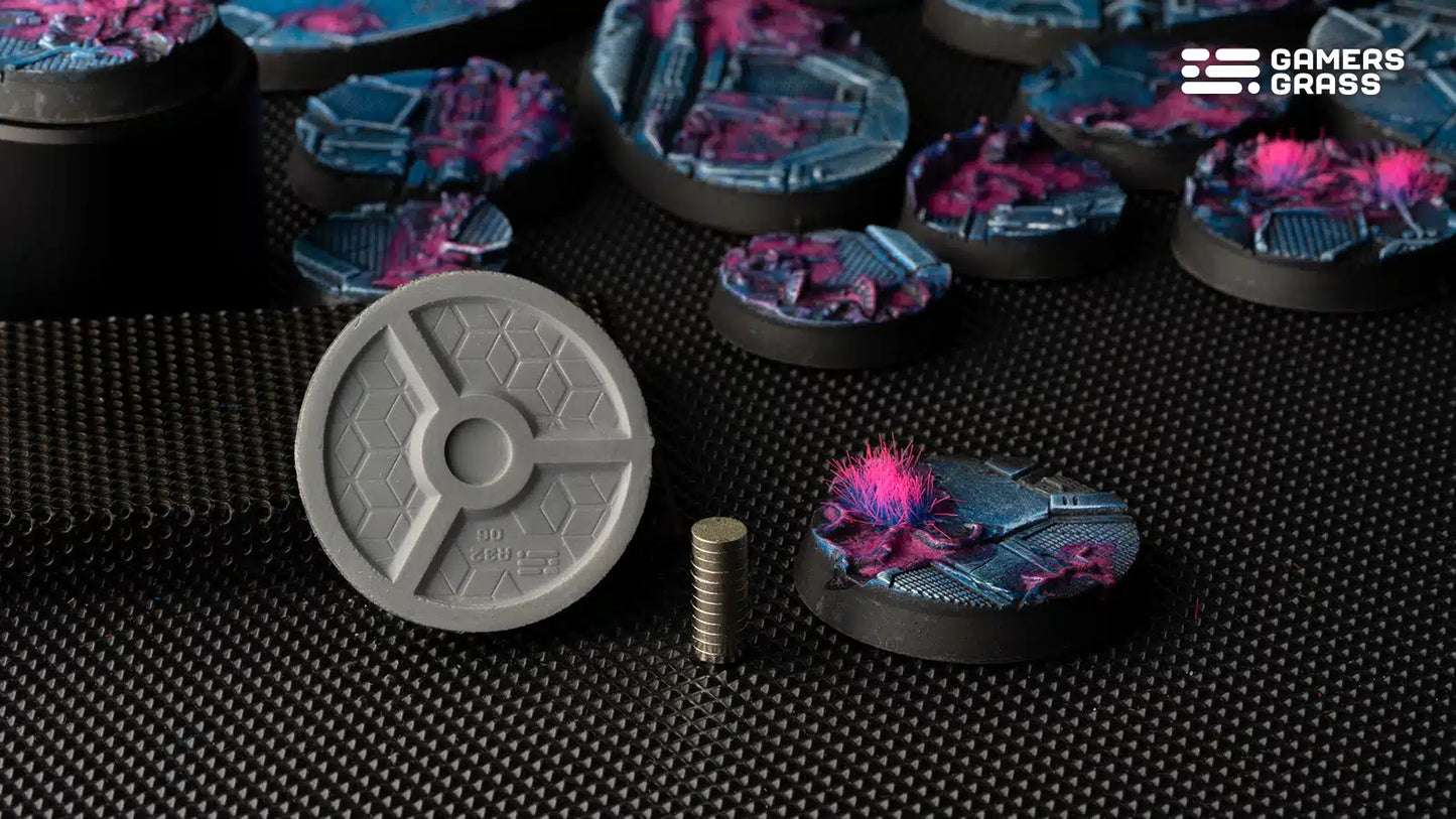 Alien Infestation Bases, Round 32mm (x8)